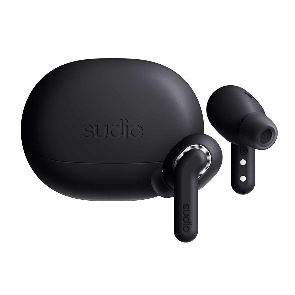 Sudio E4 Pro True Wireless ANC Headphones Black