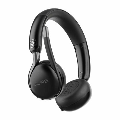 JLab Go Work Gen3 sans fil ou filaire Over the Ear — Casque — noir