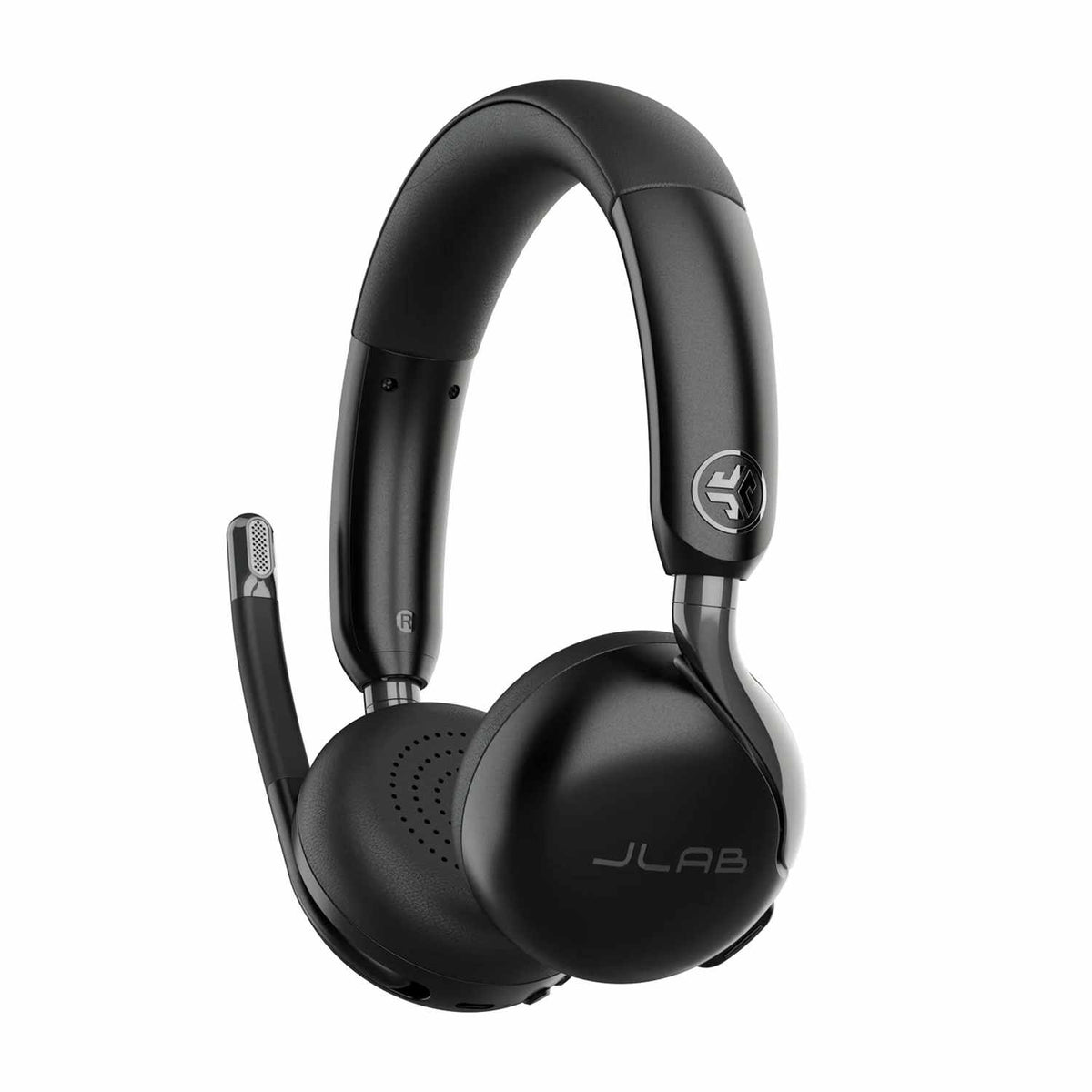 JLab Go Work Gen3 sans fil ou filaire Over the Ear — Casque — noir