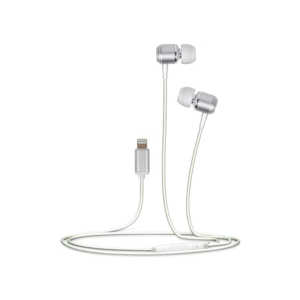 ETHAUDLT Helix MFi Lightning Écouteurs — blanc