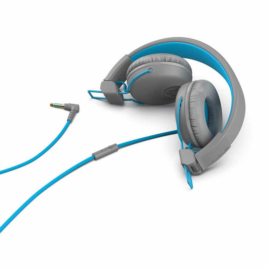 JLab Studio — Casque supra-auriculaire — gris/bleu