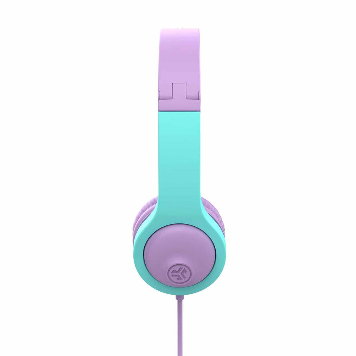 JLab JBuddies — Casque pliable filaire Gen2 rose/sarcelle