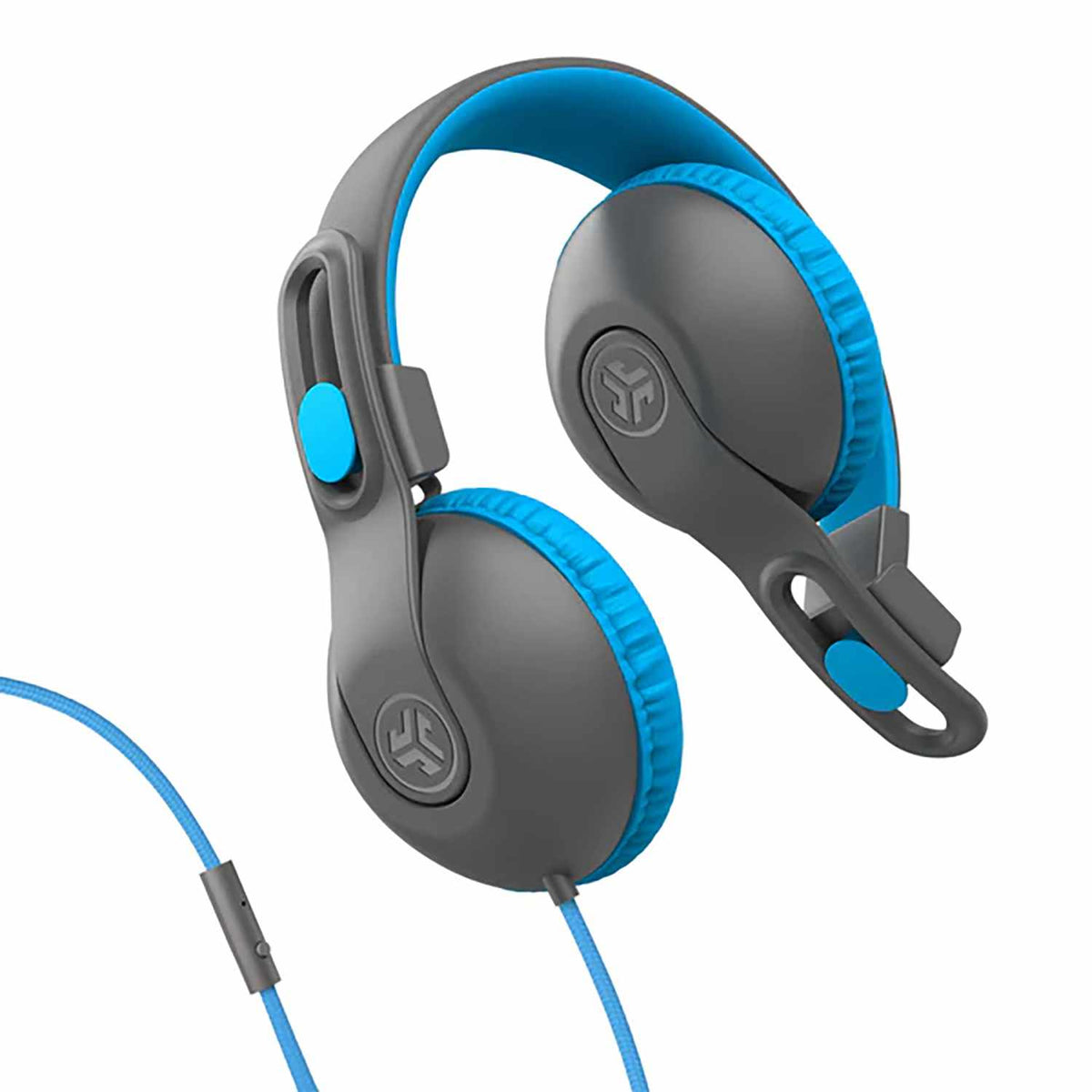 JLab JBuddies Studio 2 — Casque filaire — bleu/gris