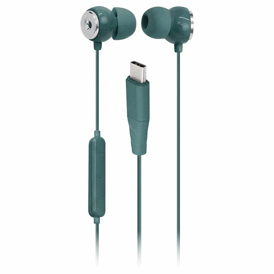 Helix/Retrak AudioForce SE USB-C Earbuds Teal