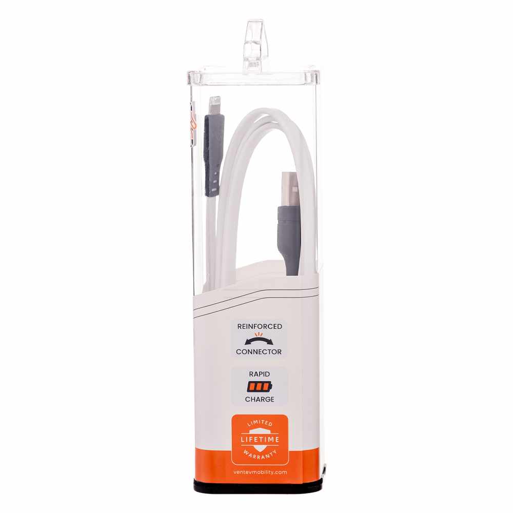 FC3WHT256523 — Câble de recharge et de synchronisation Flat Lightning 3.3 pi blanc