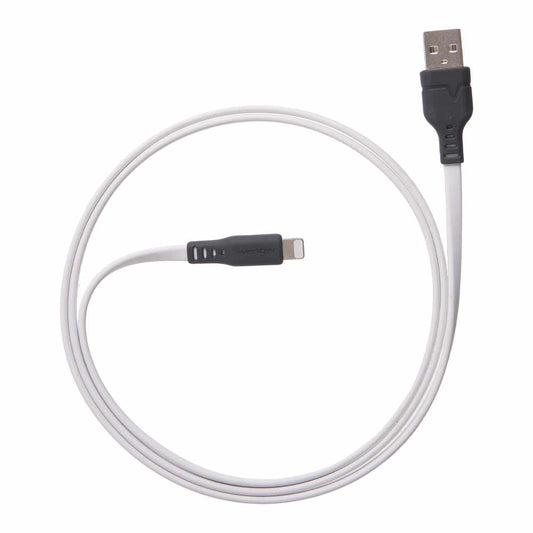 FC6WHT256527 ChargeSync Flat Lightning Cable 6ft White