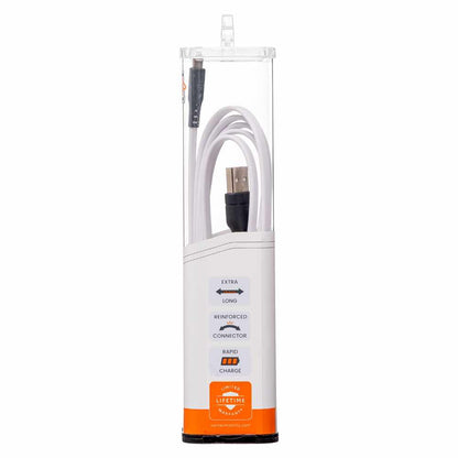 FC6WHT256527 ChargeSync Flat Lightning Cable 6ft White