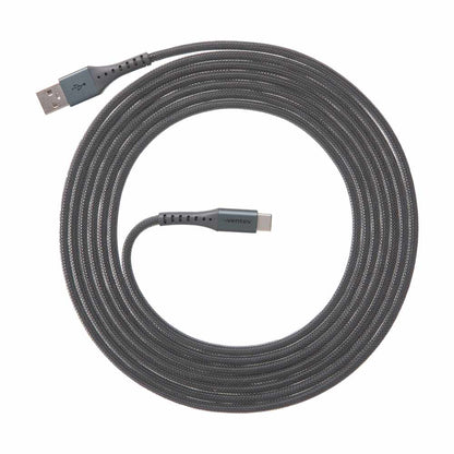 Ventev ChargeSync Alloy — Câble USB-C 10 pi Steel