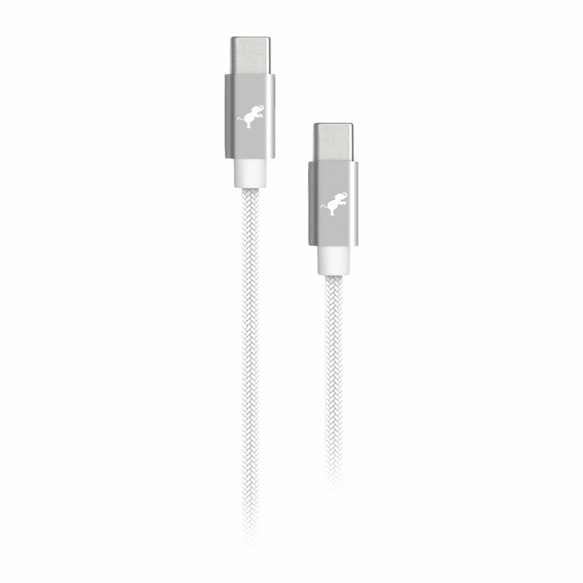 Nimble PowerKnit 1 meter USB-C to USB-C White
