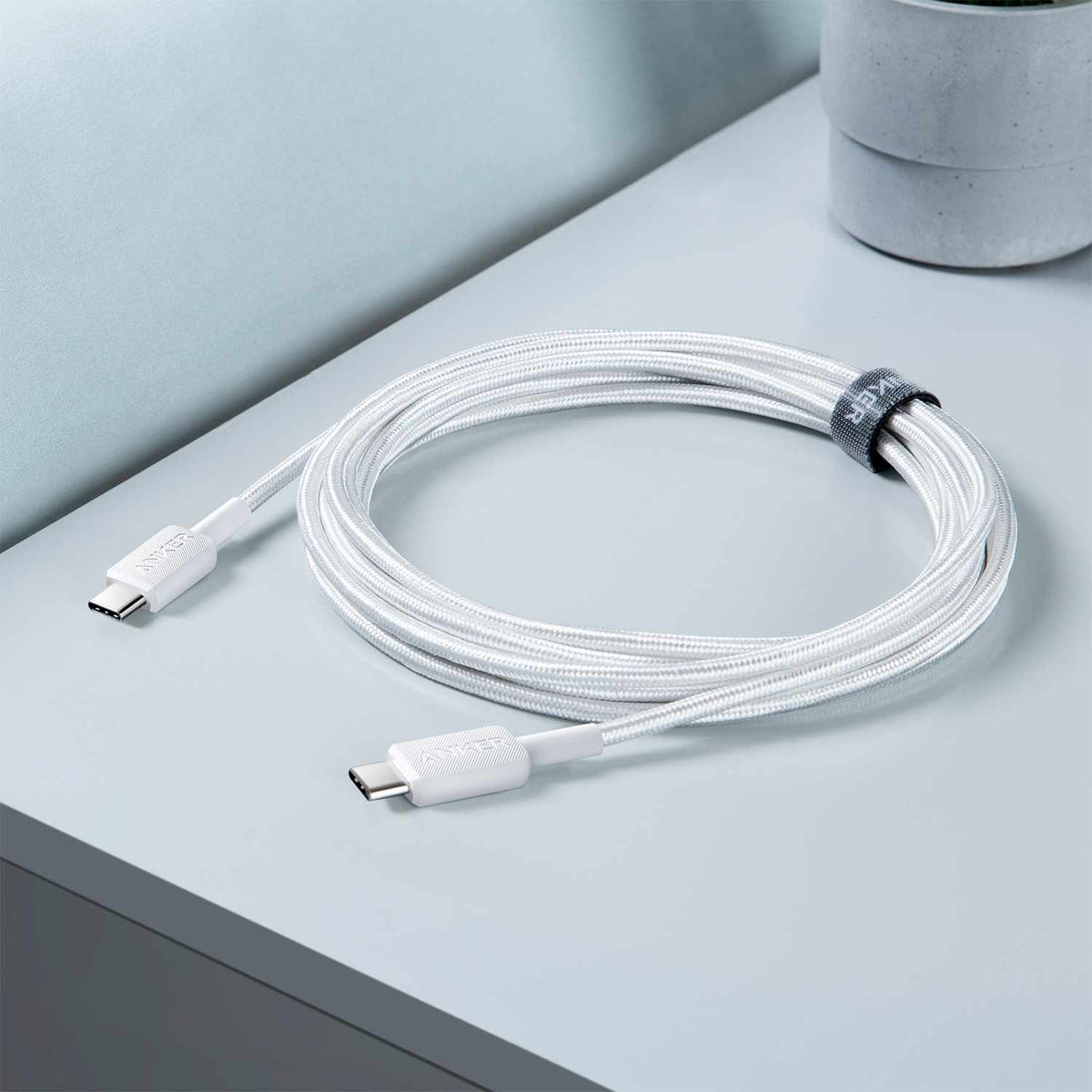 Anker USB-C to USB-C Cable 3ft White