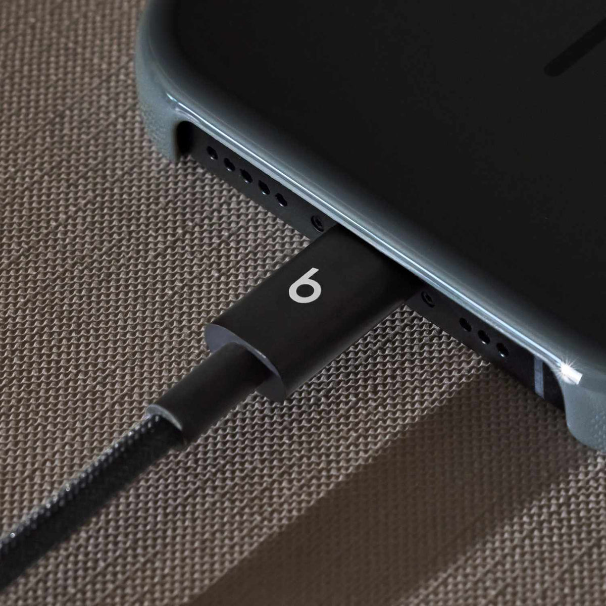 Beats by Dre USB-C to USB-C Woven Cable 5ft Bolt Black Two-Pack