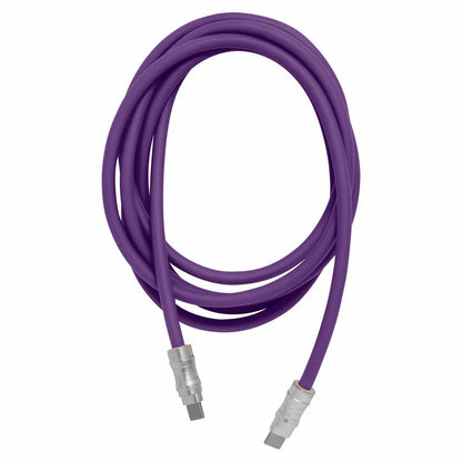 Helix/Retrak Gripcord silicone — Câble USB-C 8 pi violet