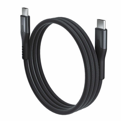 Statik MagStack Pro Charge/Sync Magnetic Cable USB-C to USB-C 4ft Black