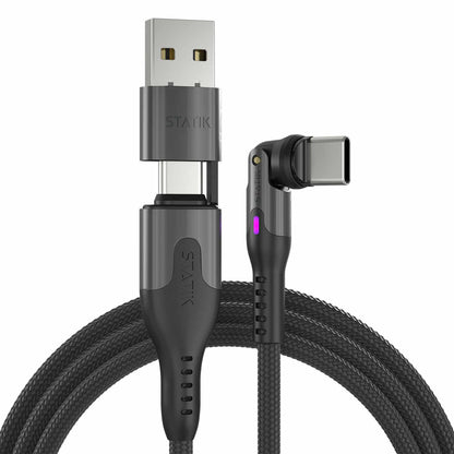Statik 360 Pro Universal Magnetic Charge/Sync Cable 6 ft Black