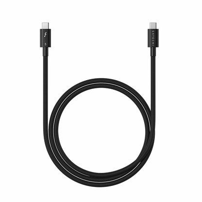 Satechi Thunderbolt 5 Pro — Câble 3 pi noir