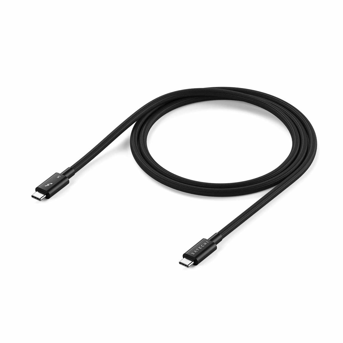 Satechi Thunderbolt 5 Pro — Câble 3 pi noir
