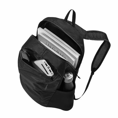 Gaston Luga léger compactable Sac à dos — noir