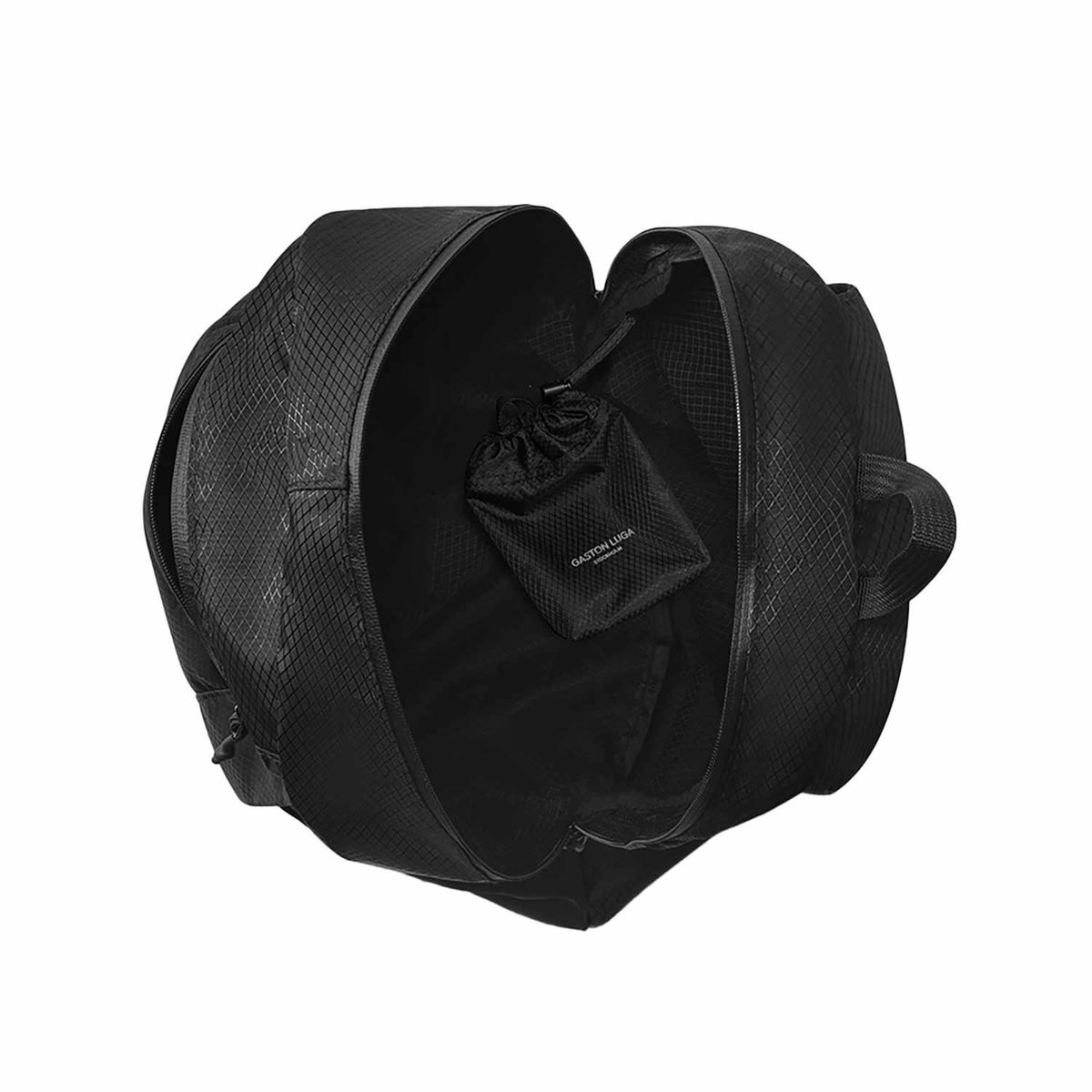 Gaston Luga léger compactable Sac à dos — noir