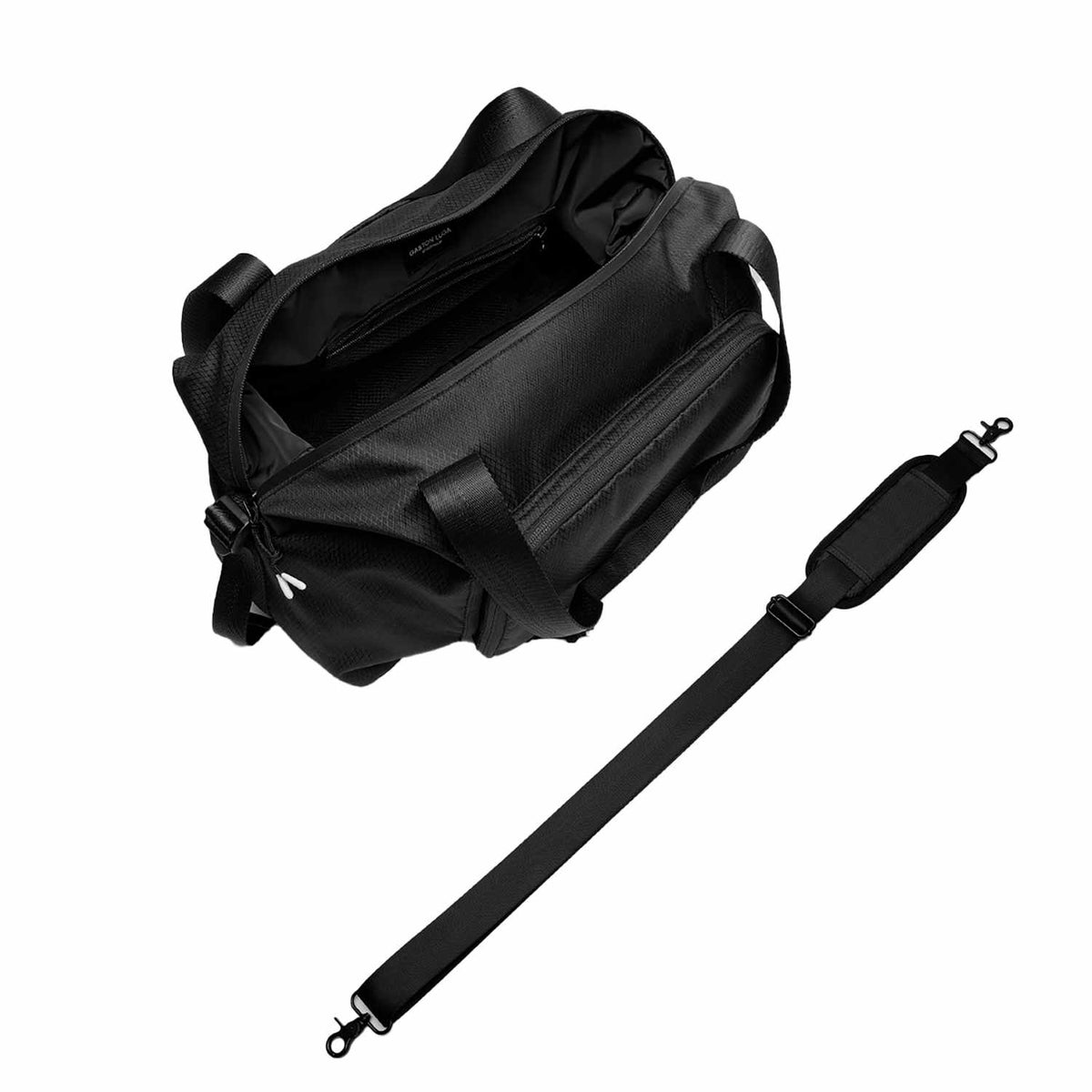 Gaston Luga léger compactable Sac de voyage — noir