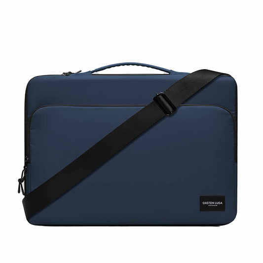 Gaston Luga Dash Cushioned Briefcase 16" Dark Blue