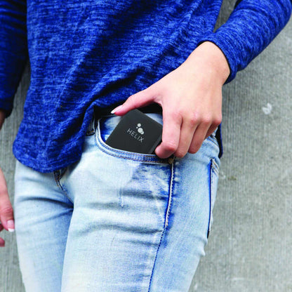 Helix/Retrak Power Bank 10,000 mAh with USB-C and Dual USB-A Ports Black