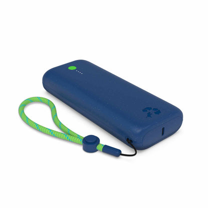 Nimble Champ Pro — Chargeur portable 20.000 mAh 65W foncé — bleu