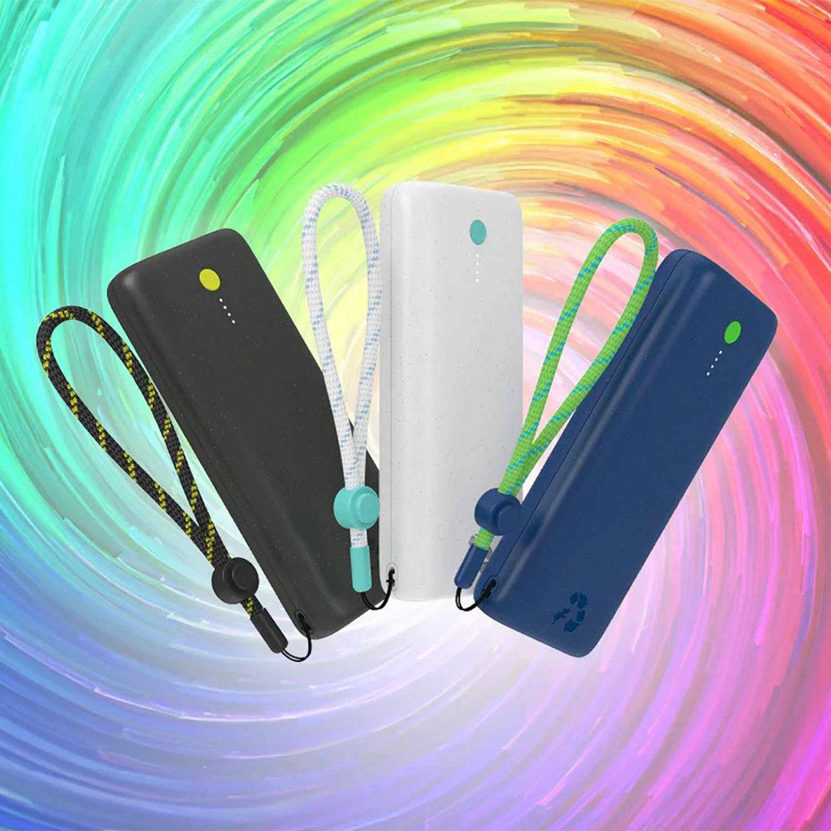 Nimble Champ Pro — Chargeur portable 20.000 mAh 65W foncé — bleu