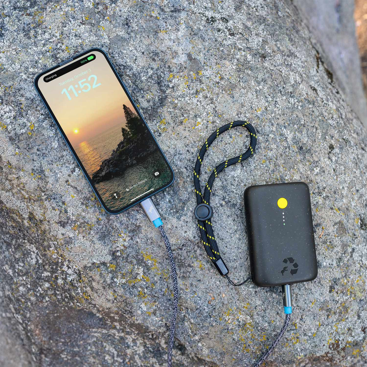 Nimble Champ PD Battery 10,000 mAh 20W 2-Ports USB-C Midnight Black