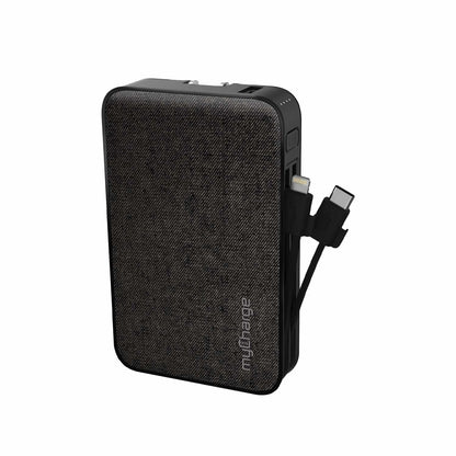 myCharge PowerHub Plus 6,000 mAh Black