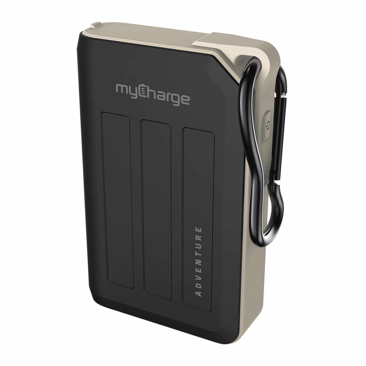 AHCT10KGCA Adventure H20 Turbo — Batterie externe 10050 mAh — noir/gris