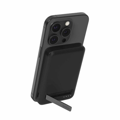 Belkin BoostCharge Pro Qi2 — Batterie externe sans fil 5.000 mAh 15 W — noir