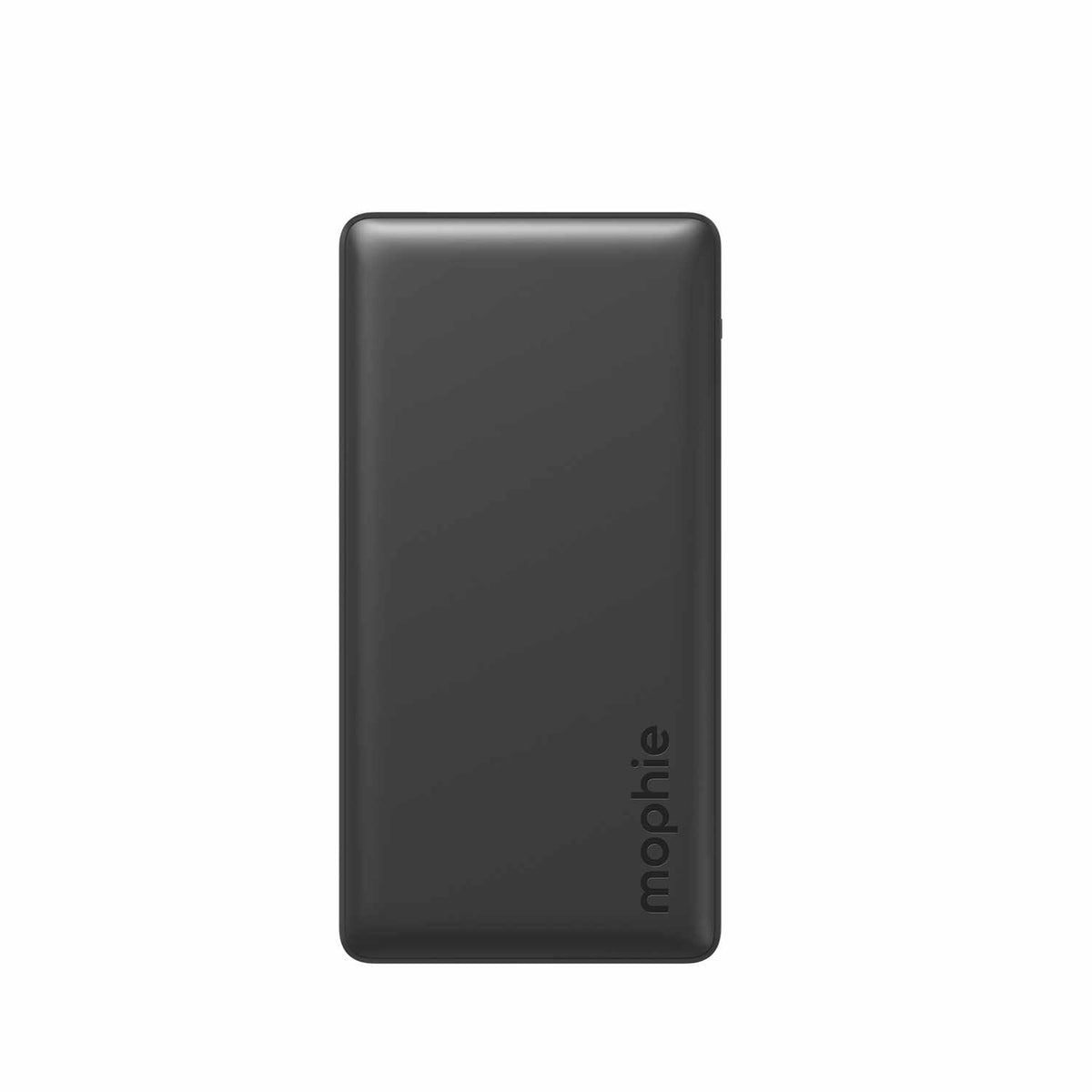 mophie Power Boost Batterie 10K mAh — Câble USB-C/USB-A port avec C-C noir