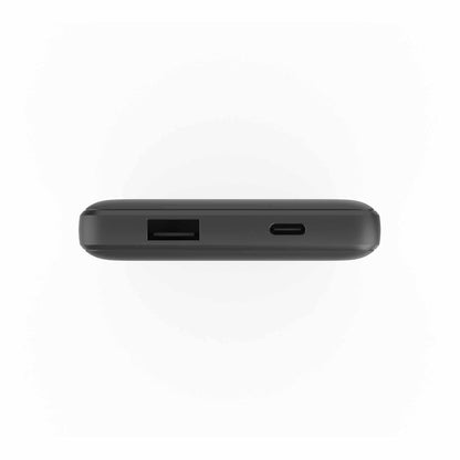 mophie Power Boost Batterie 10K mAh — Câble USB-C/USB-A port avec C-C noir