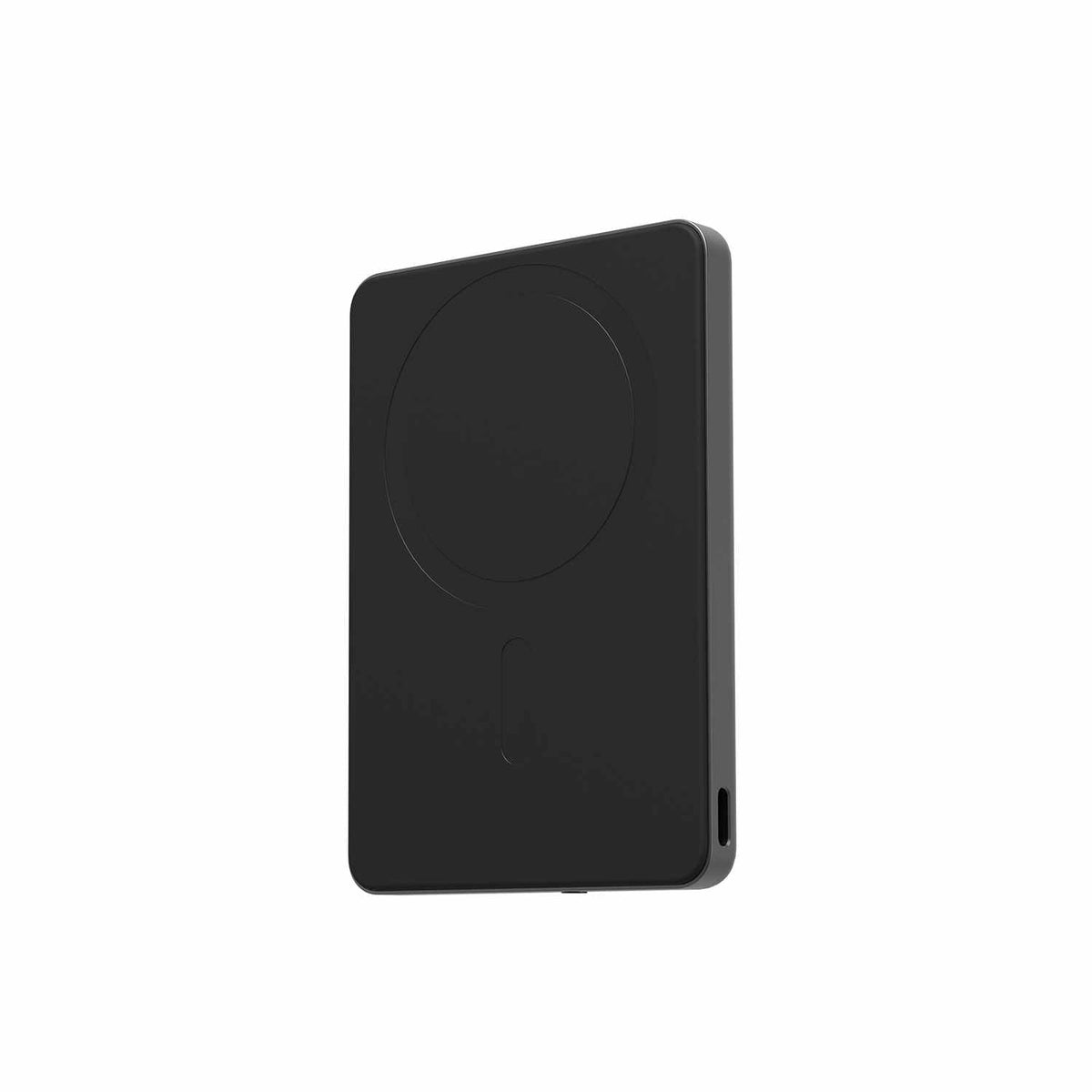 mophie Powerstation Qi2 Wireless Slim Power Bank 5,000 mAh 15W PD USB-C with USB-C Cable Black