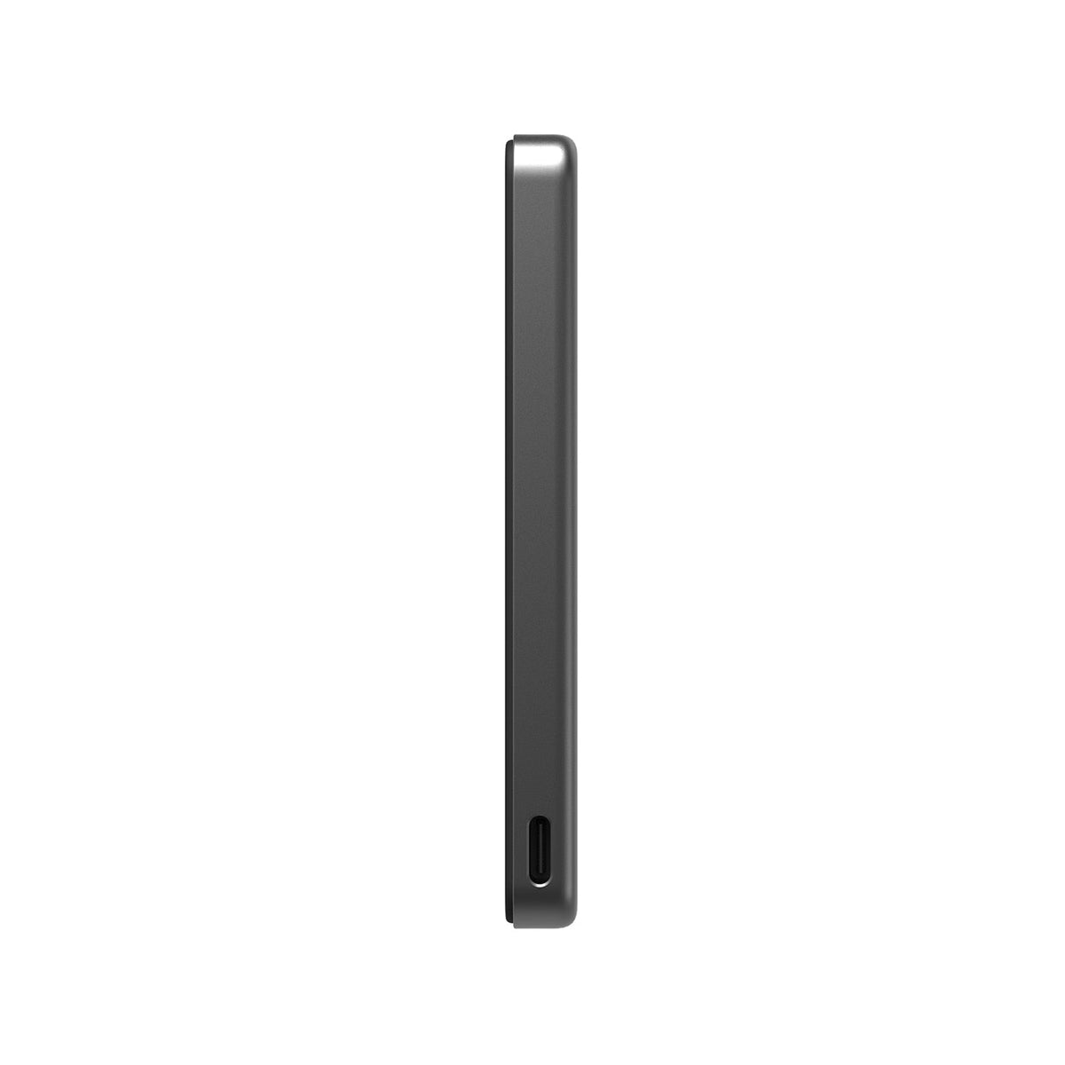 mophie Powerstation Qi2 Wireless Slim Power Bank 5,000 mAh 15W PD USB-C with USB-C Cable Black