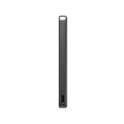 mophie Powerstation Qi2 Wireless Slim Power Bank 5,000 mAh 15W PD USB-C with USB-C Cable Black