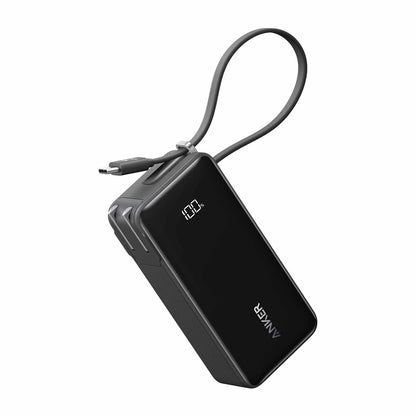 Anker Fusion 10000 mAh Power Battery Black with Built-in USB-C Cable