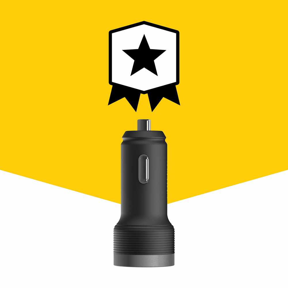 OtterBox Premium Pro — Chargeur pour voiture 30W PD/PPS USB-C — noir