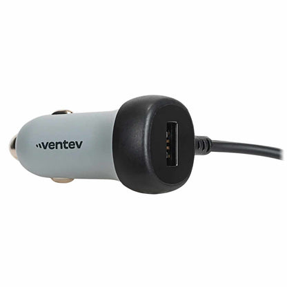 Ventev Car Charger 27W USB-C Black with USB Cable Black