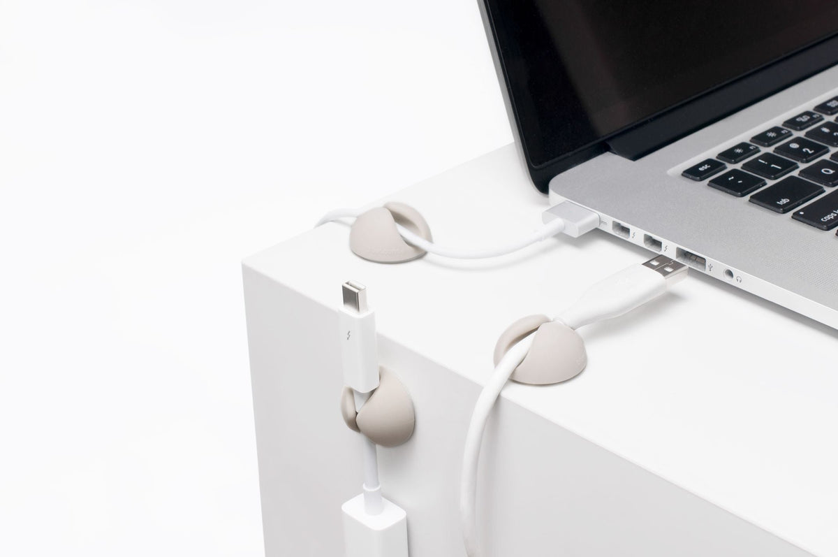 Bluelounge Cabledrop CableClip White