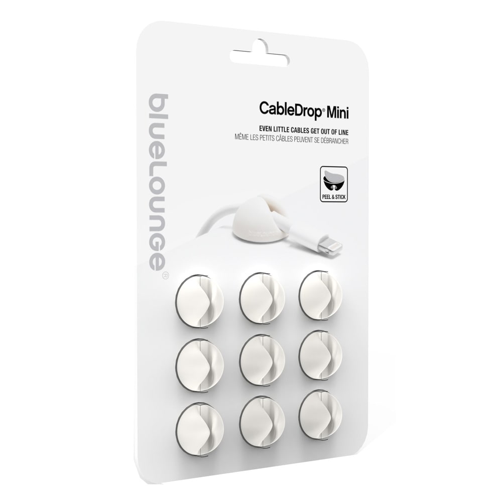 CDMWH Cabledrop CableClip Mini — blanc