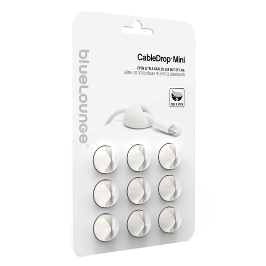 CDMWH Cabledrop CableClip Mini — blanc