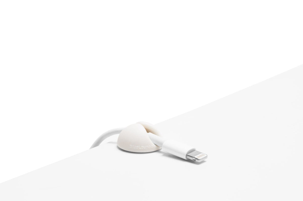 CDMWH Cabledrop CableClip Mini — blanc