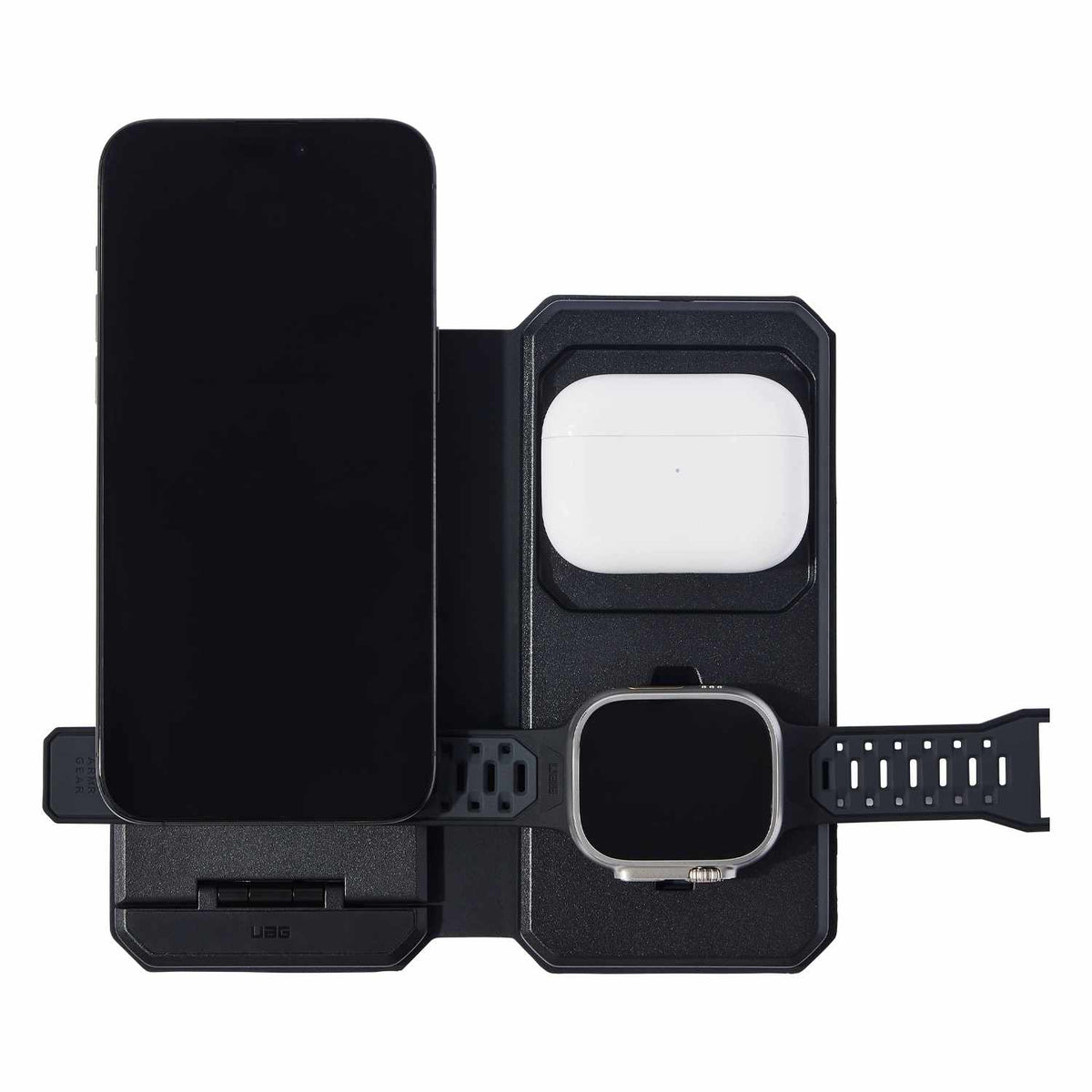 UAG 3 en 1 Travel — Chargeur — noir/gris