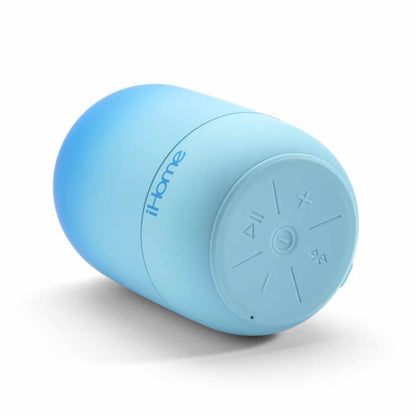 iHome Bluetooth PlayFade rechargeable résistant à l’eau — Haut-parleur — bleu