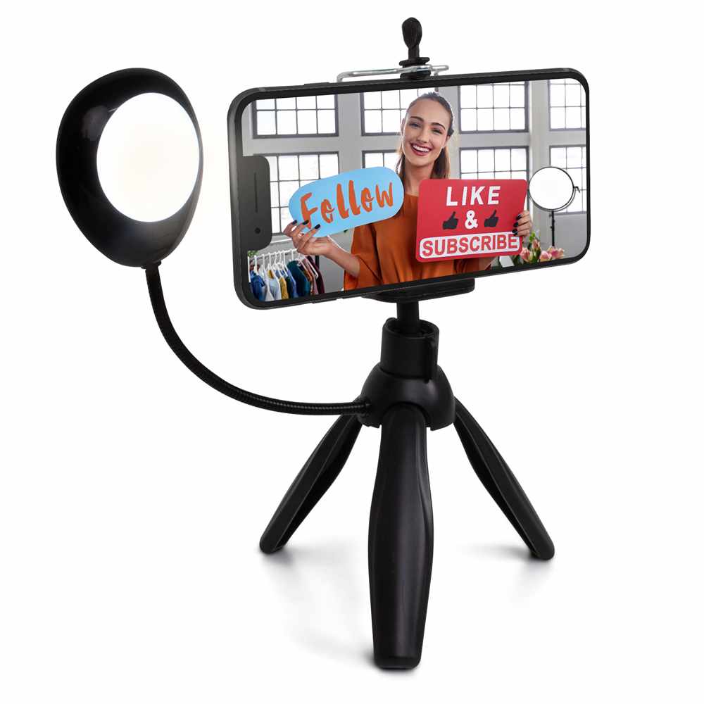 Helix/Retrak Selfie Content Creator Studio Black