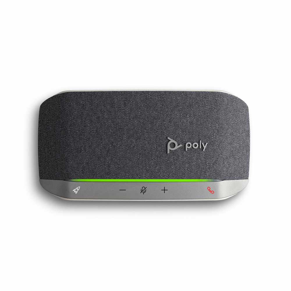 Poly Poly Sync 20+ Personal USB-A Bluetooth Smart Speakerphone — gris