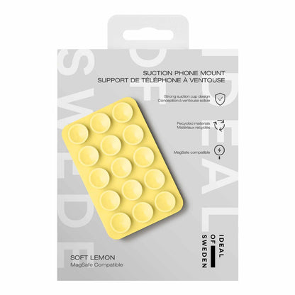 Ideal of Sweden MagSafe Suction Mount Soft Lemon