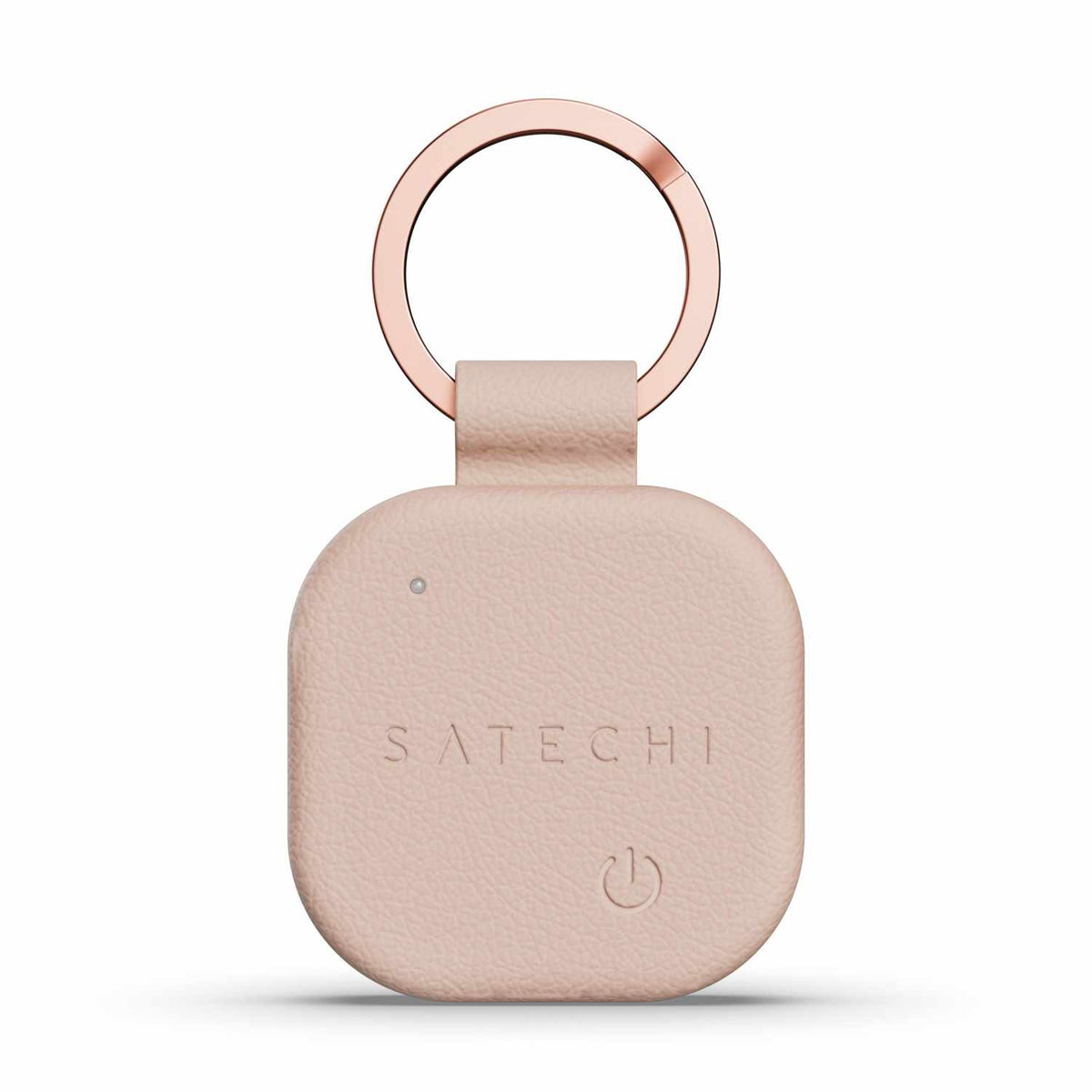 Satechi Vegan-Leather FindAll Keychain Desert Rose
