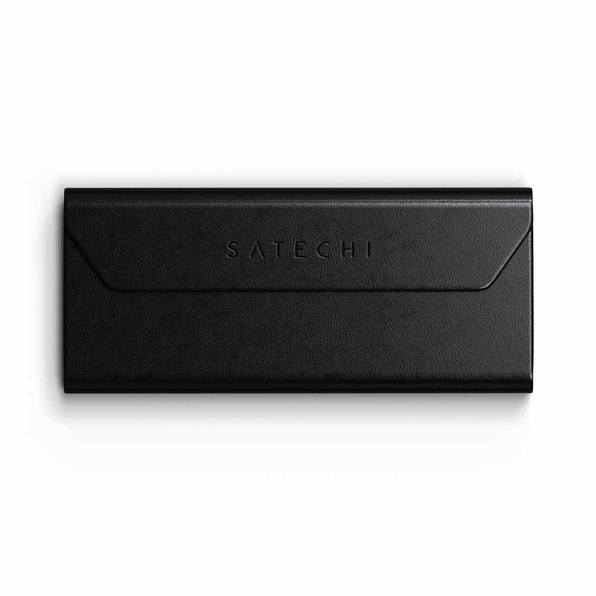 Satechi en cuir végétalien FindAll Glasses — Étui — noir